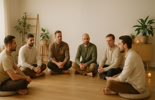 Why Were Men’s Circles Created at Grushka Studio?